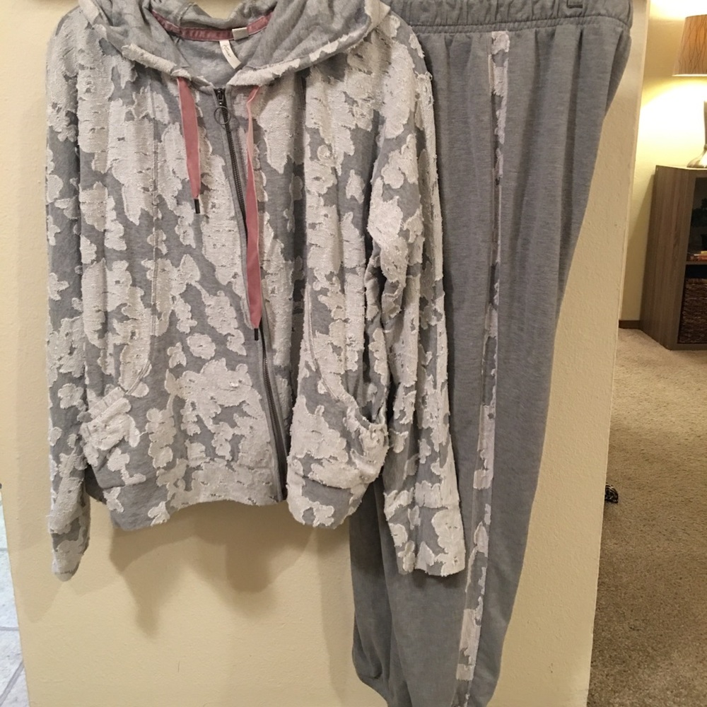 Sweat suit; hoodie and pants